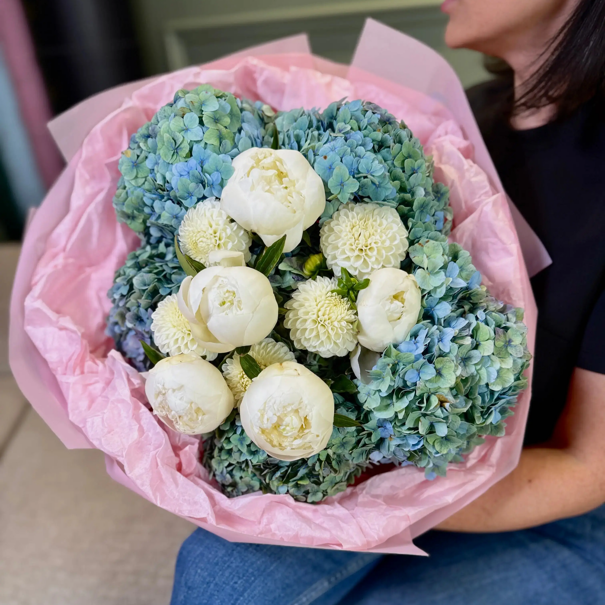 Bouquet #13 - Blue Peony Dream