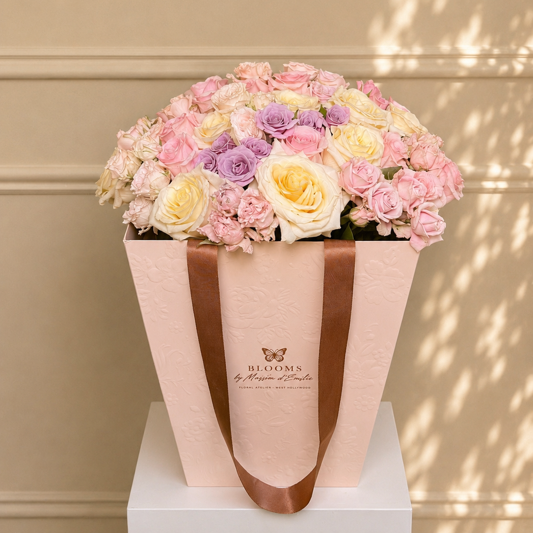 Pastel Tote Bouquet