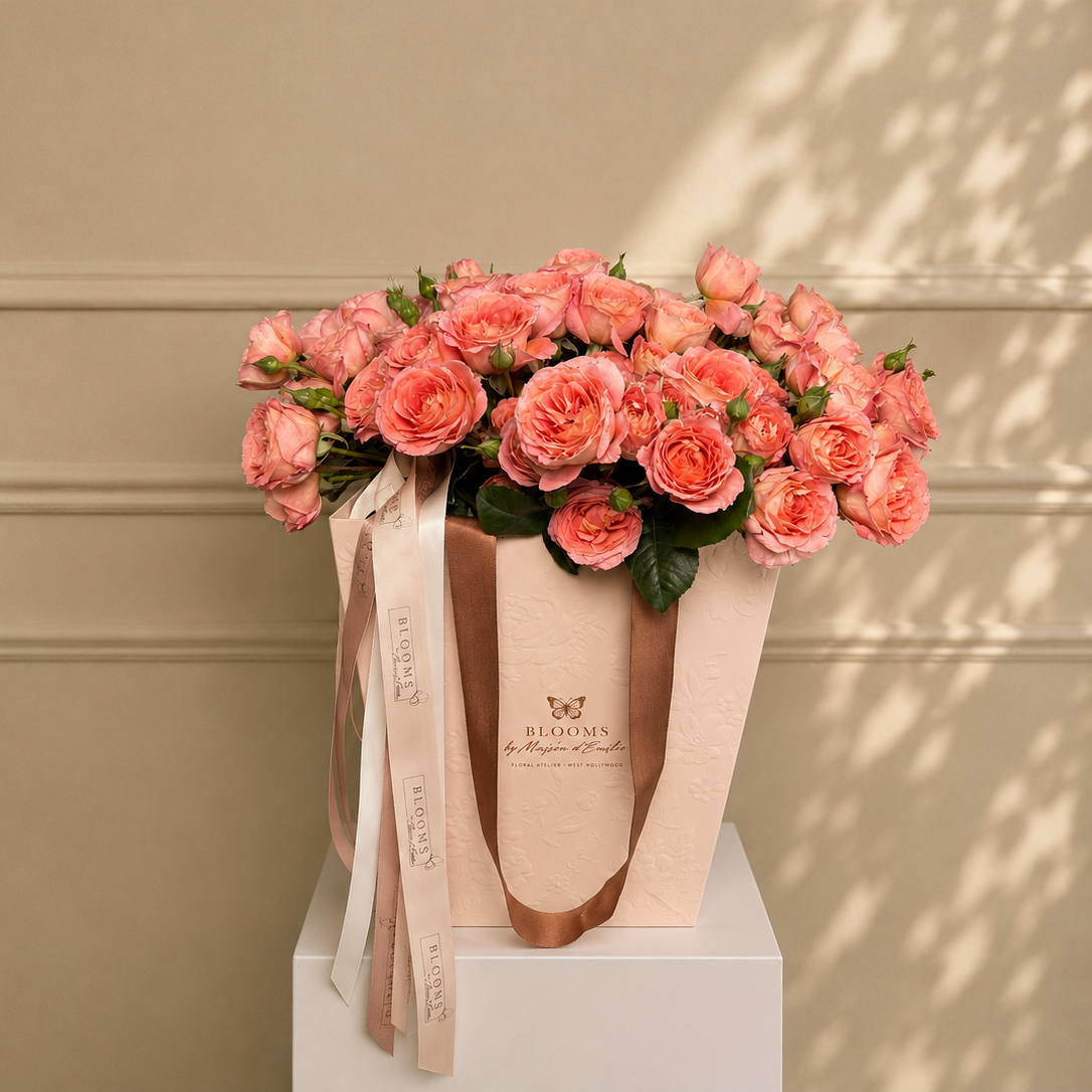 Peach Blossom Tote