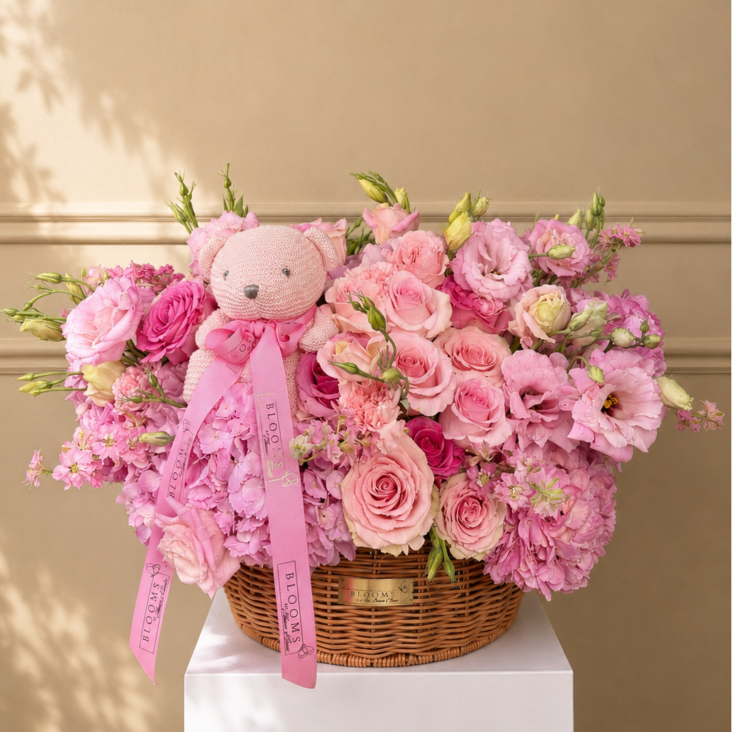 Baby Blush Basket