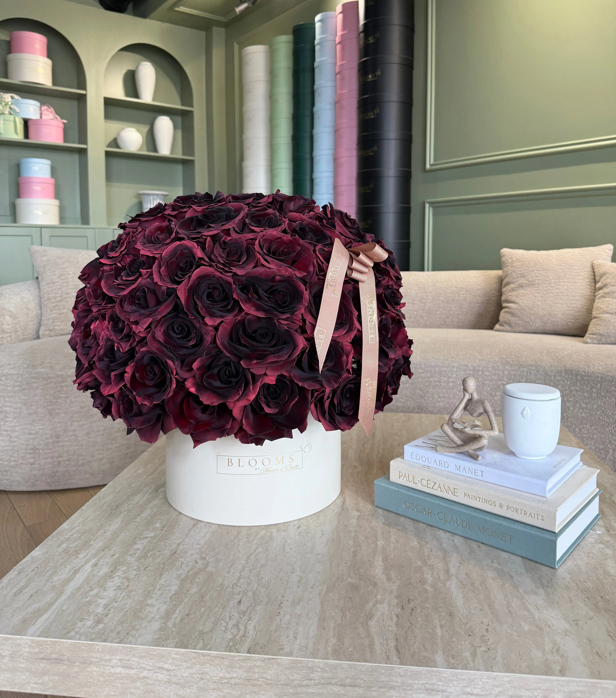 Burgundy Noir Box