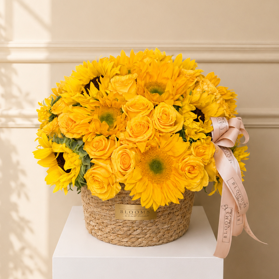 Golden Soleil Basket