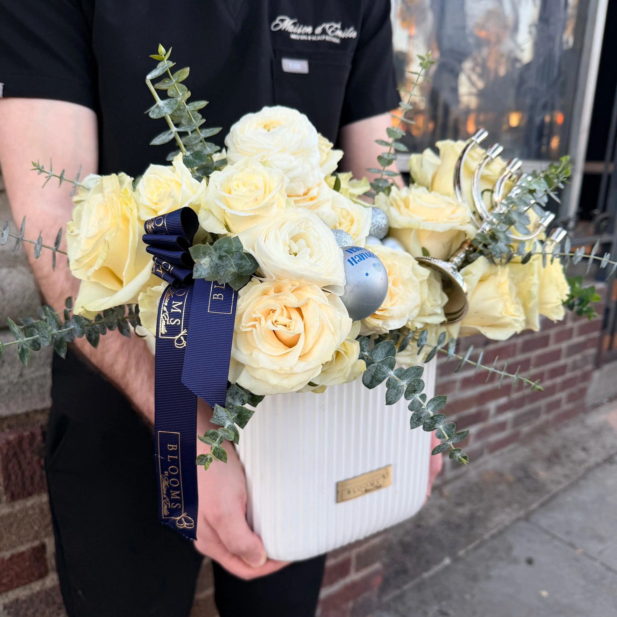 Hanukkah Serene Glow Arrangement