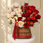 The Two-Tone Rouge Basket