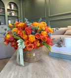 Sunset Symphony Basket