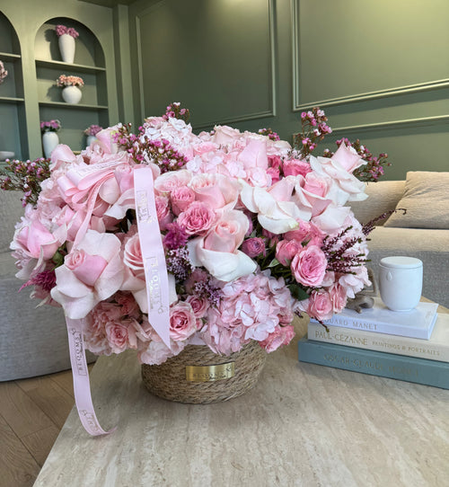 Blush Serenade Basket