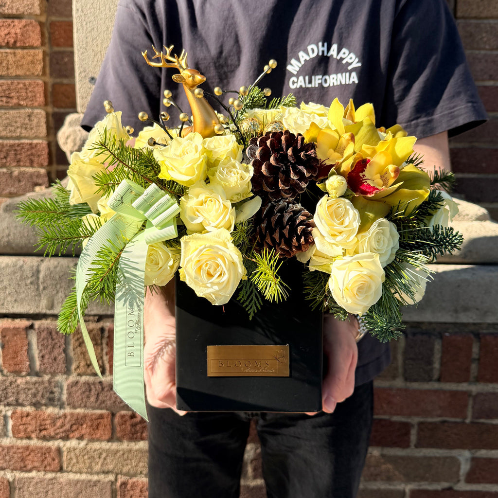 Winter Stag Elegance