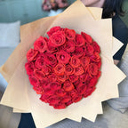 Fiery Sunset Rose Bouquet