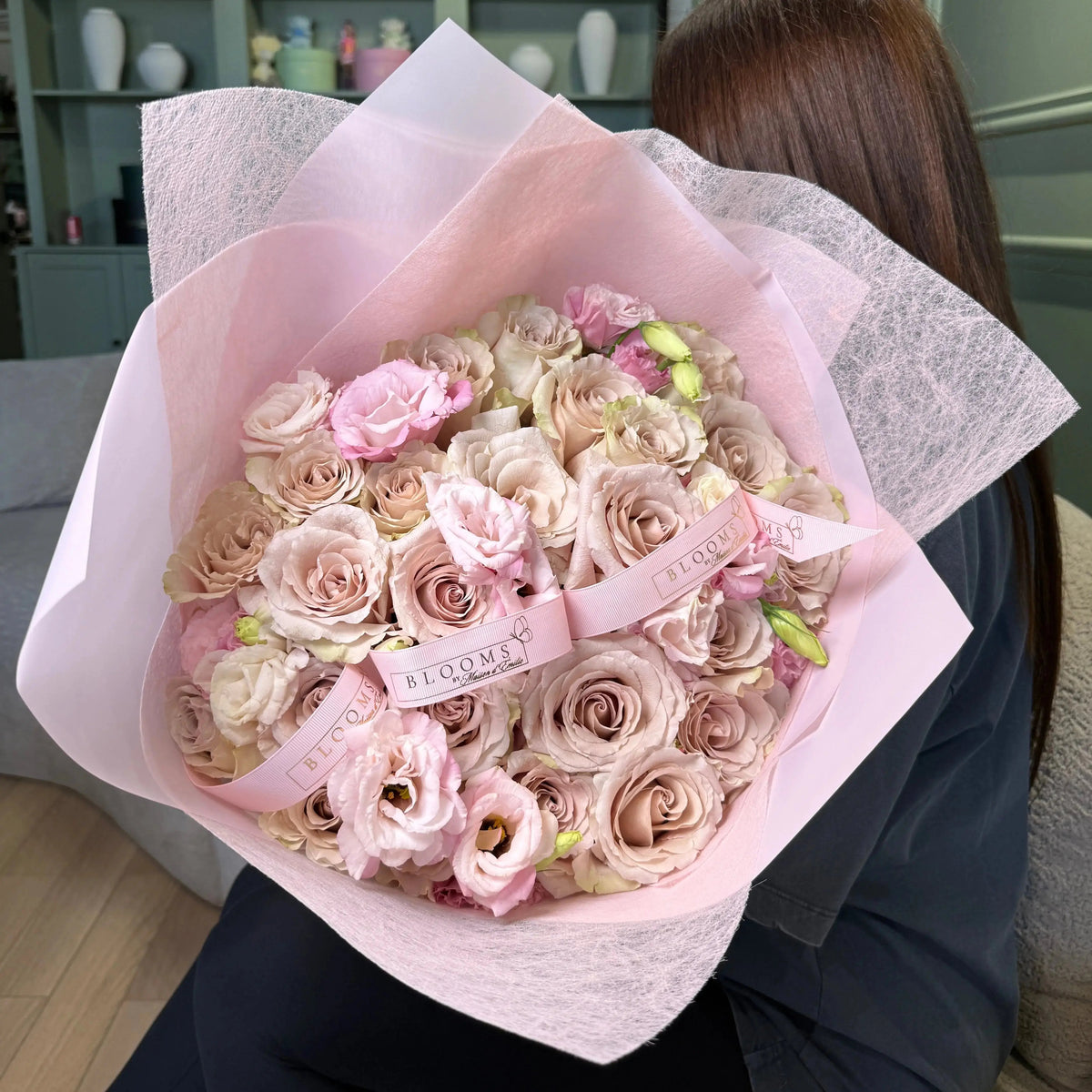 Blush Harmony Bouquet (Nationwide Delivery)