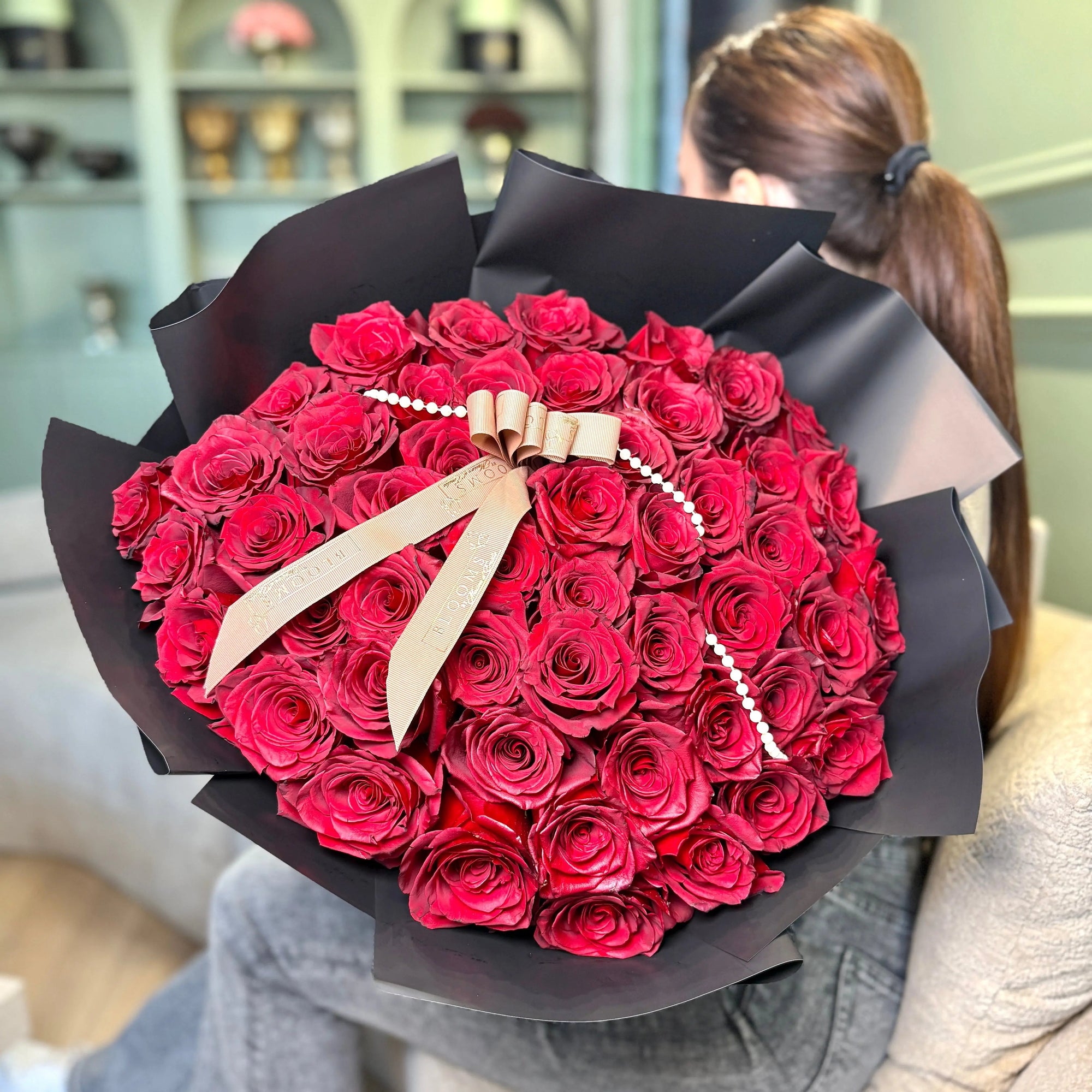 Scarlet Noir Bouquet