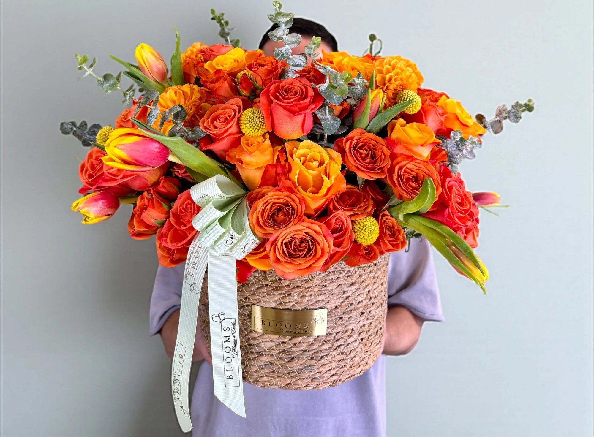 Sunset Symphony Basket
