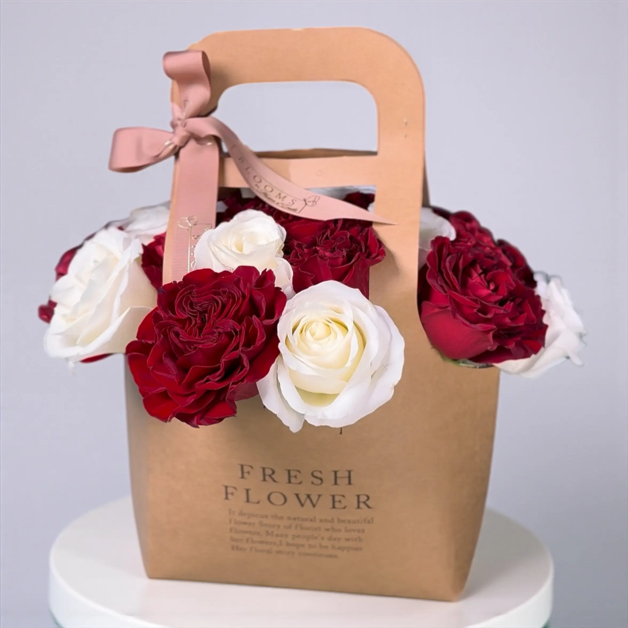 Crimson & Ivory Tote