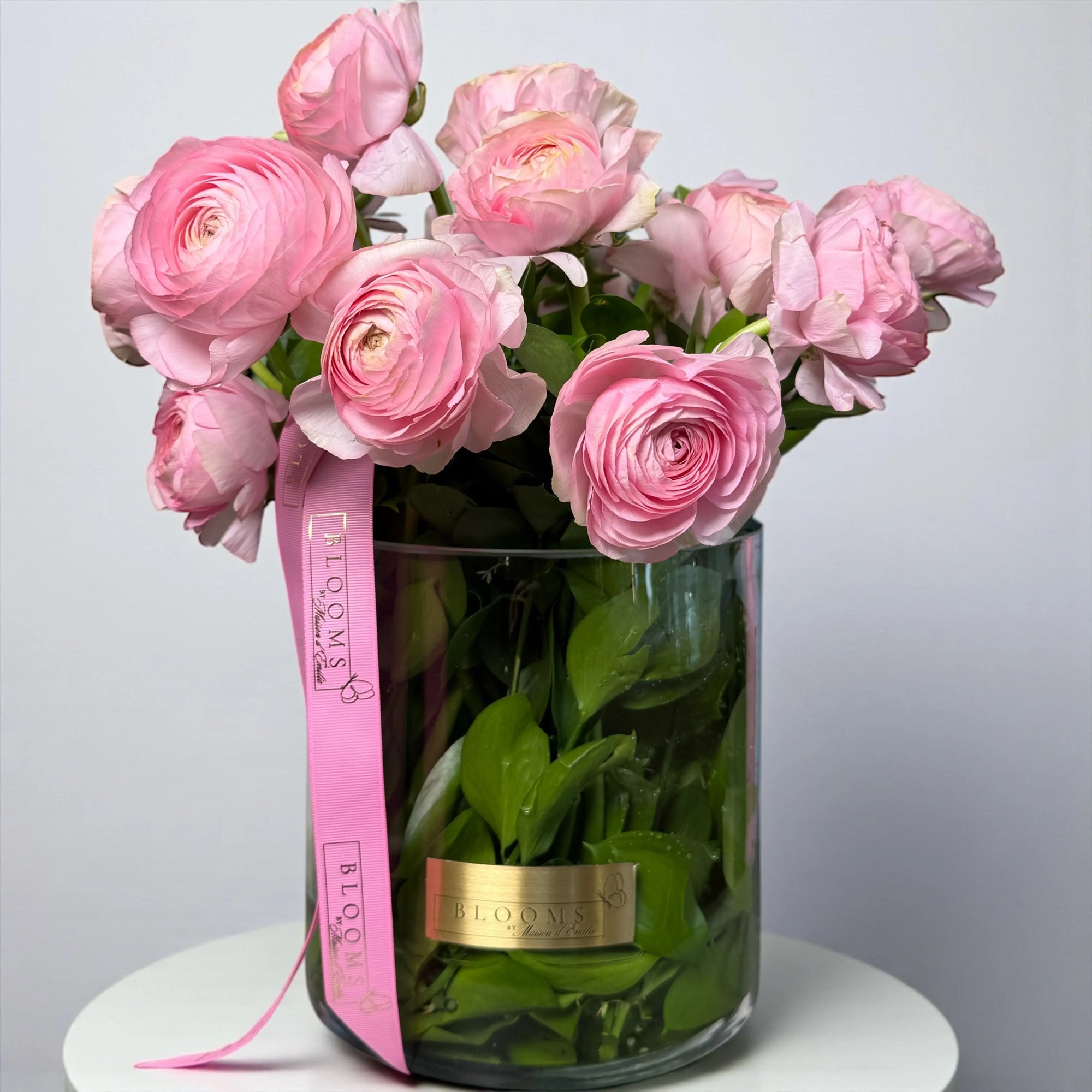 Blush Ranunculus Vase