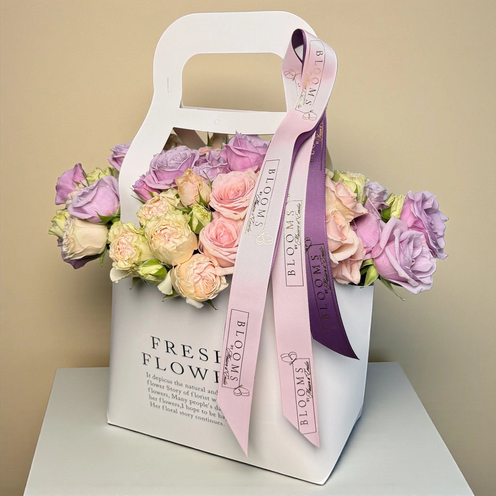 The Lilac & Blush Couture Tote