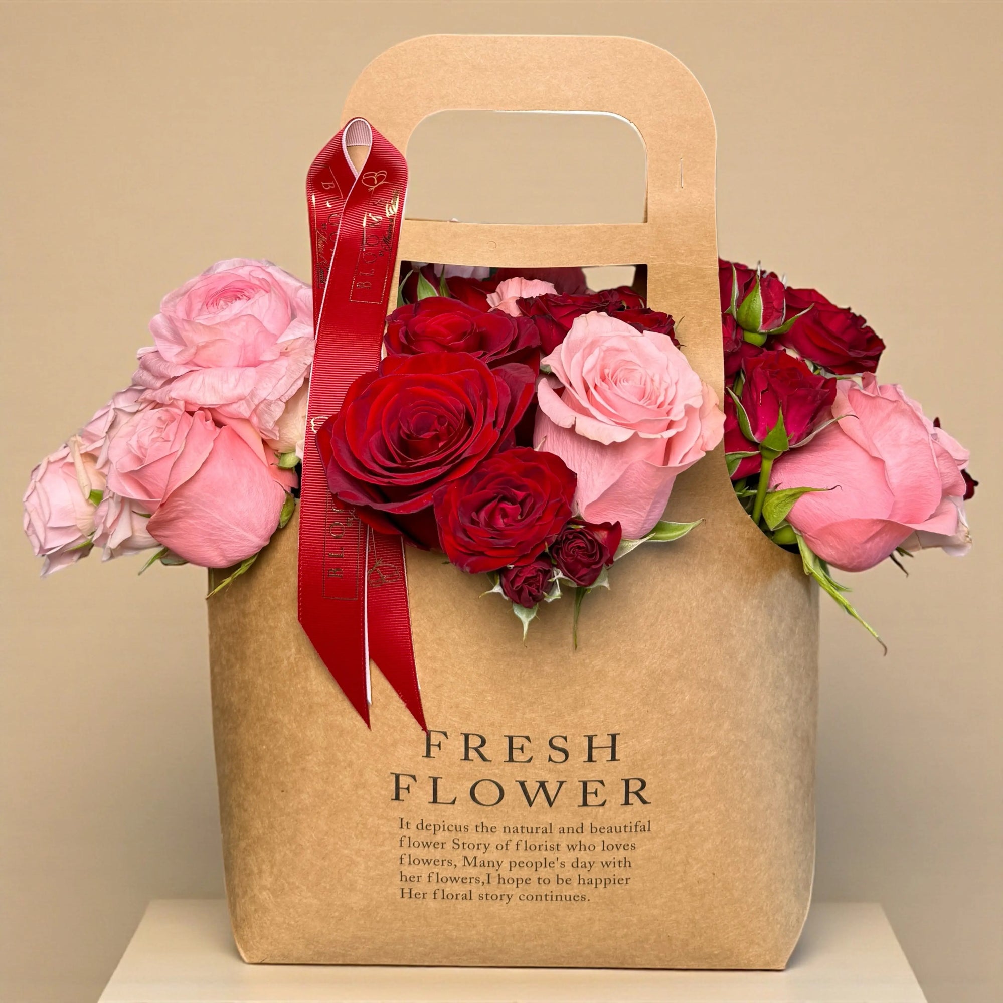 The Pink & Red Couture Tote