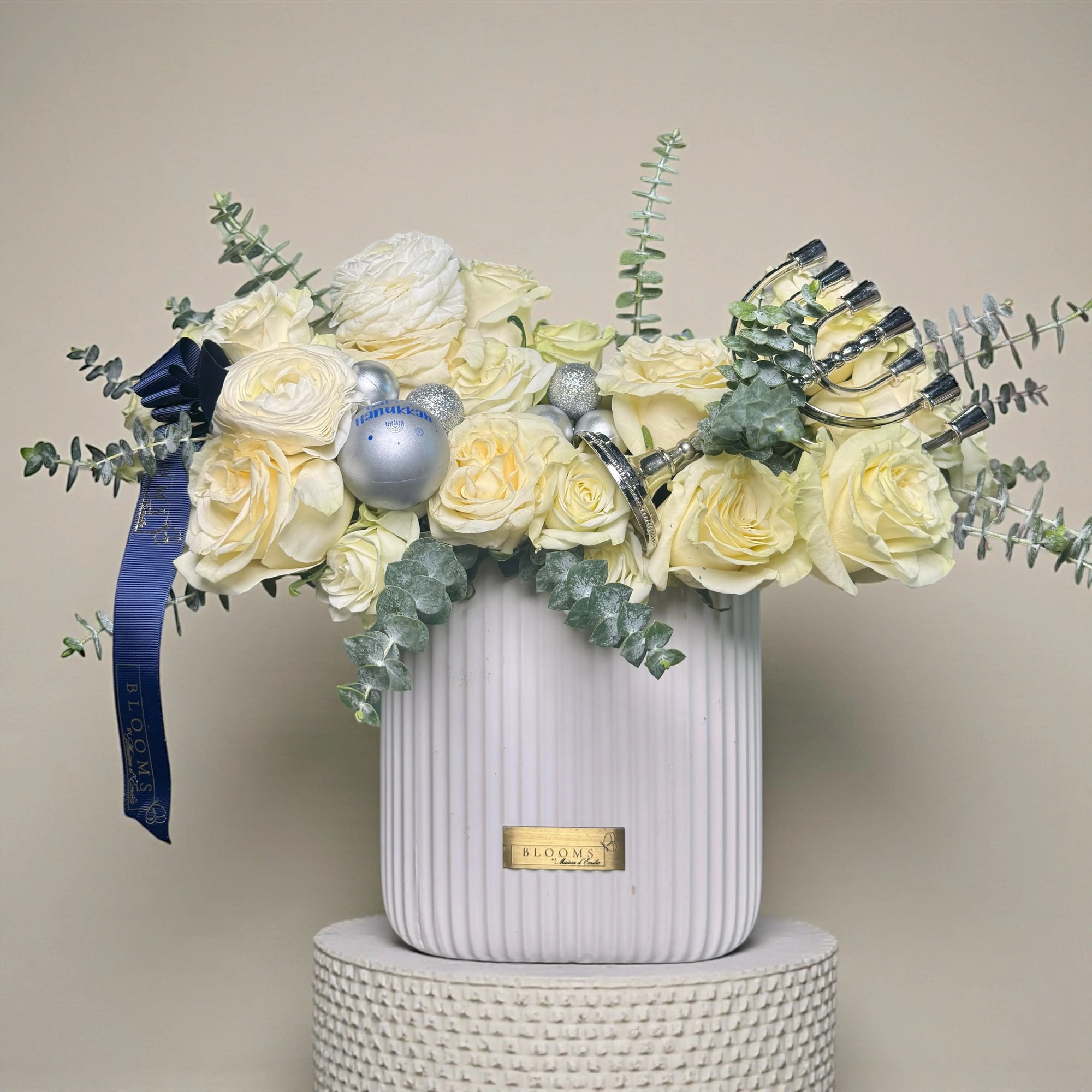 Hanukkah Serene Glow Arrangement