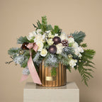 The Golden Evergreen Arrangement