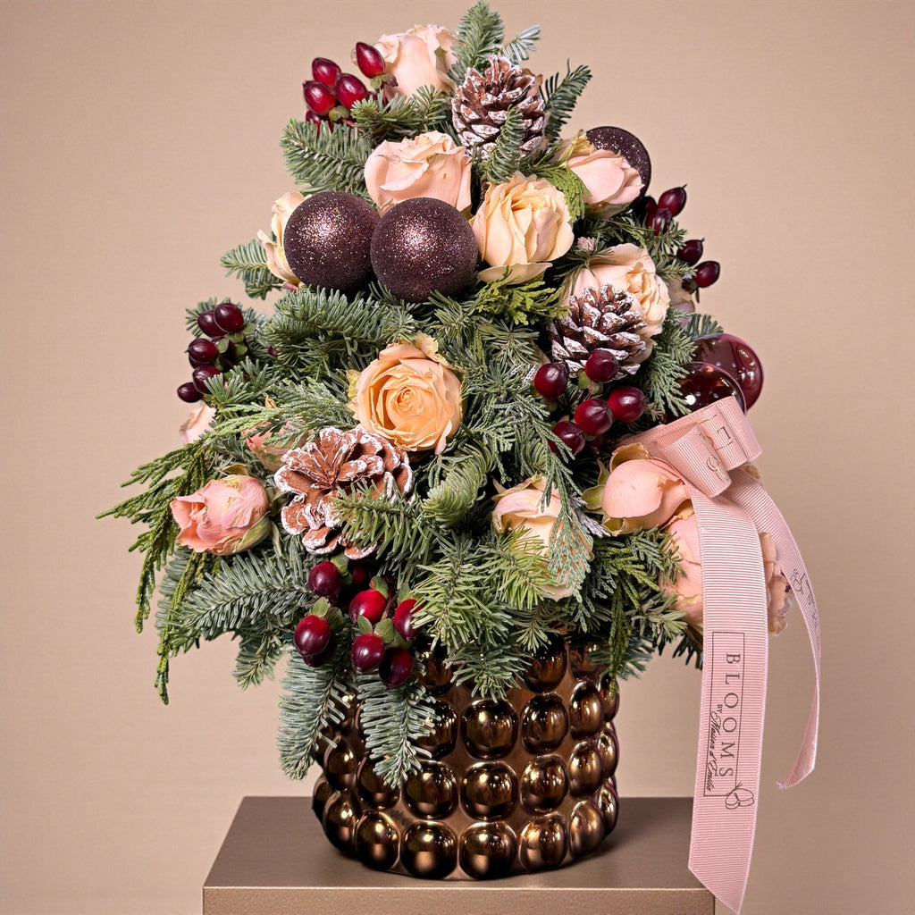 Champagne Winter Tree