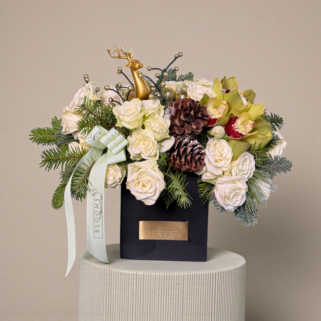 Winter Stag Elegance