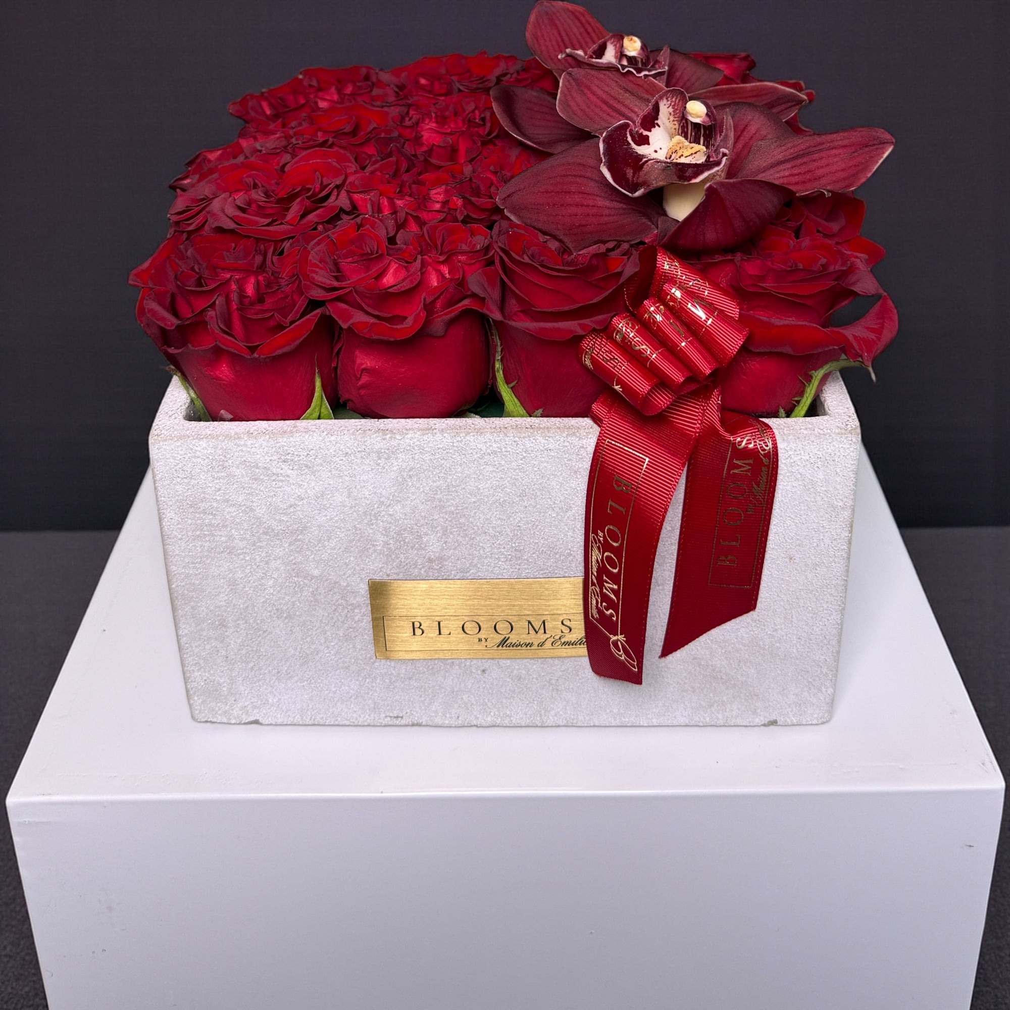 Red Rose & Orchid Signature
