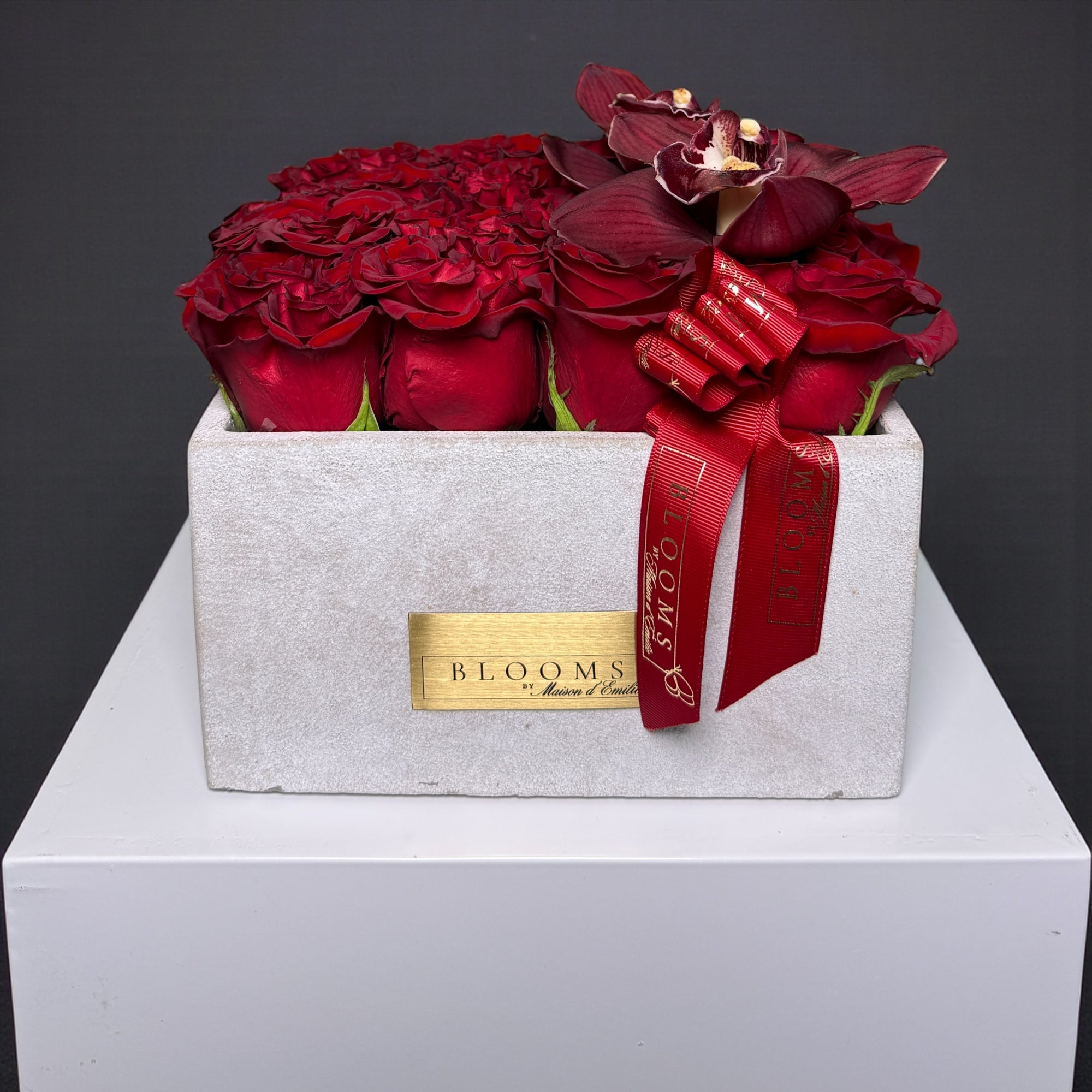 Red Rose & Orchid Signature
