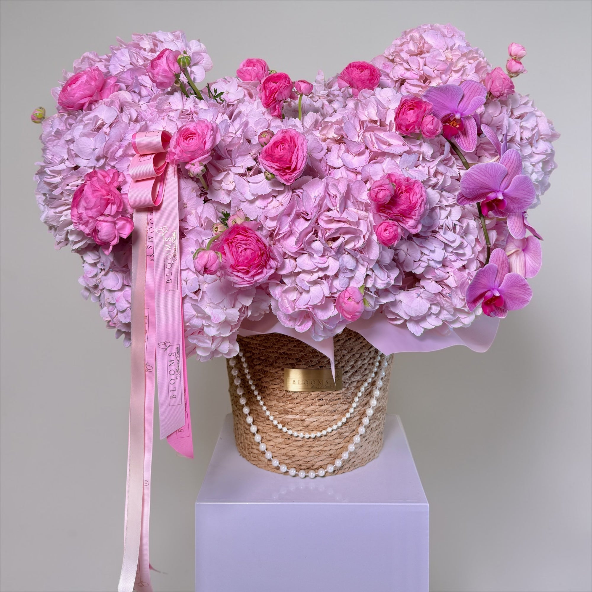 Pink Pearl Basket