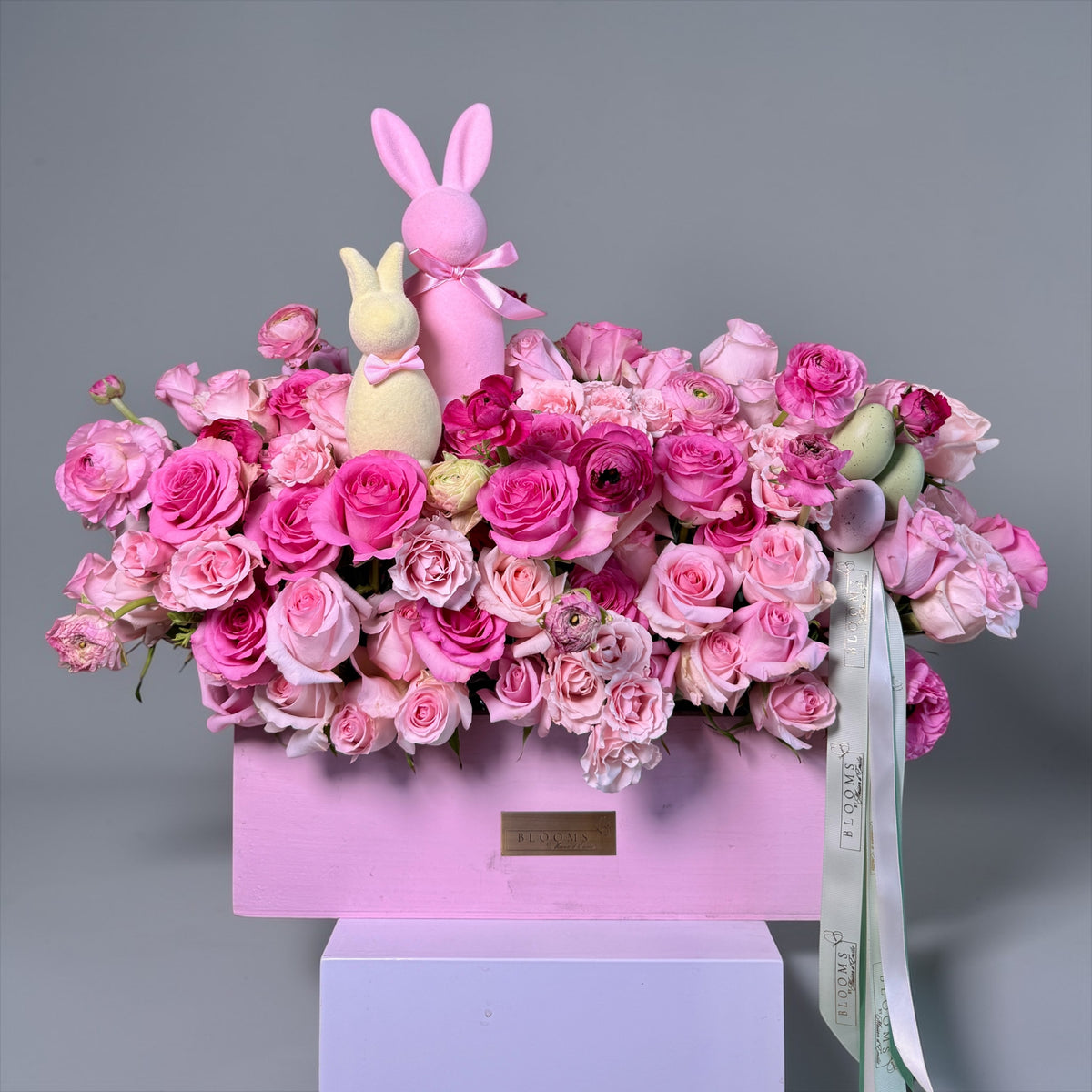 Pink Bunny Garden