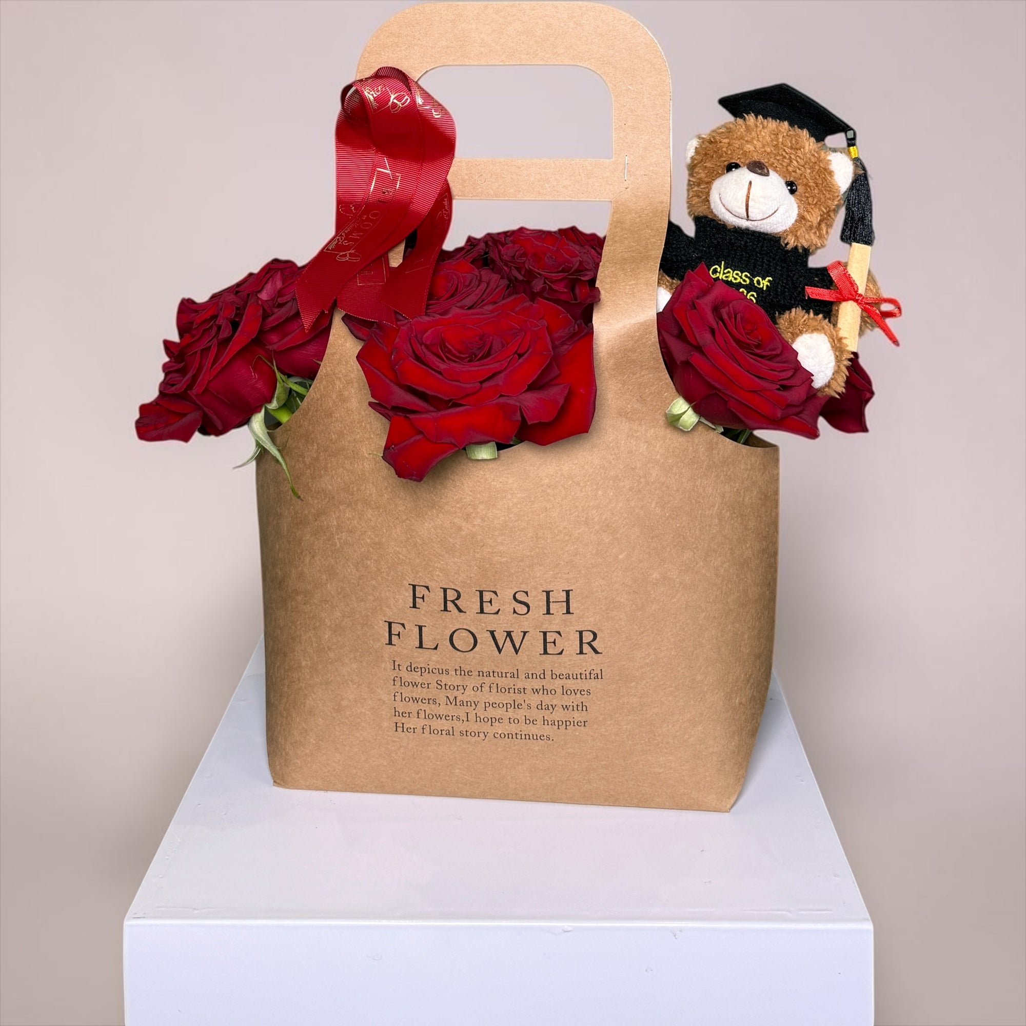 The Grad Rose Tote