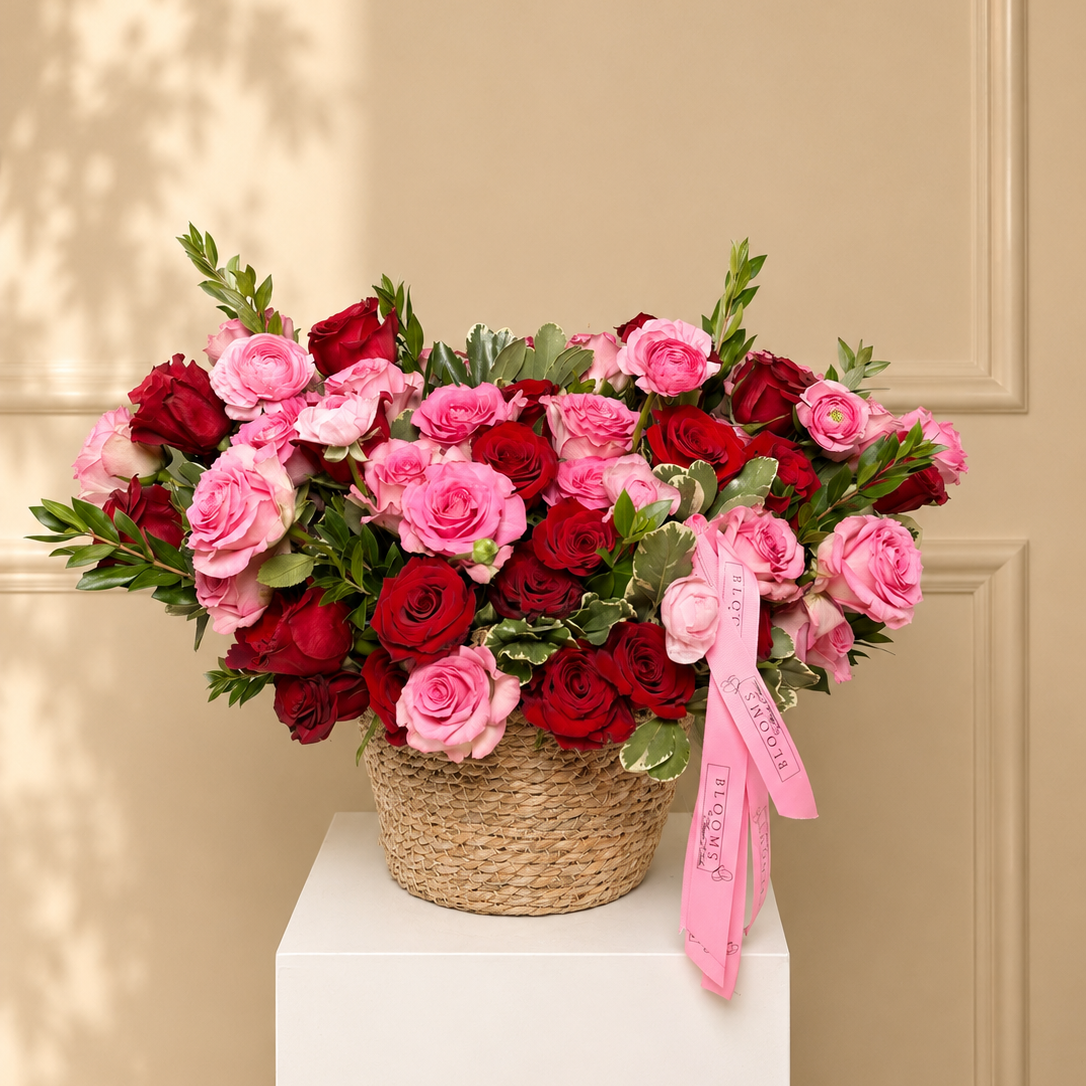 Rose Garden Basket