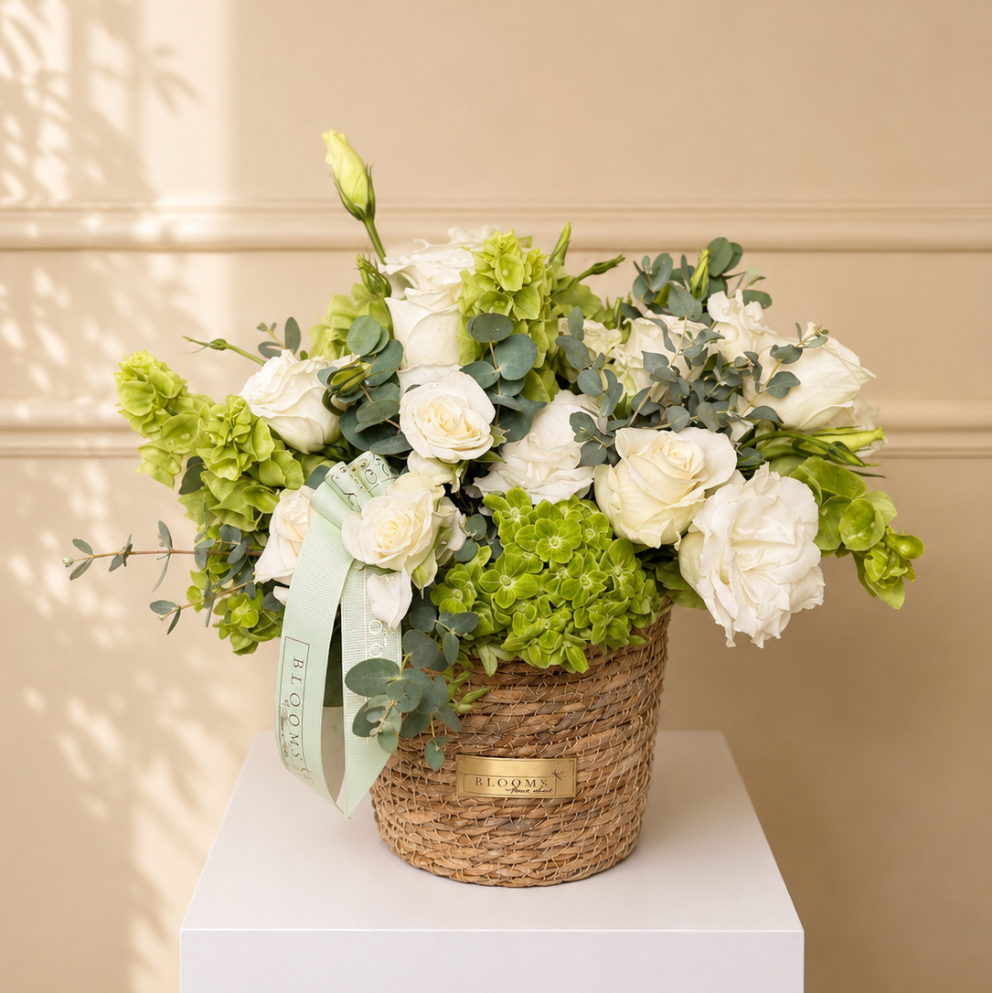 Verdant Whisper Basket